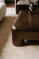 Contract furniture - Brown Acacia Coffee Table - www.oroatrade.com