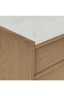 2-Drawer Solid Oak Nightstand | Novi Living Ashcroft | Oroa.com