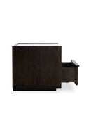 Contract furniture - Acacia Veneer 2-Drawer Nightstand - www.oroatrade.com