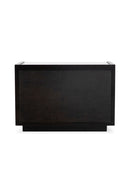 Contract furniture - Acacia Veneer 2-Drawer Nightstand - www.oroatrade.com
