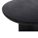 Hospitality furniture - Black Indoor/Outdoor Oval Dining Table - www.oroatrade.com