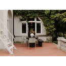 Hospitality furniture - Black Indoor/Outdoor Oval Dining Table - www.oroatrade.com