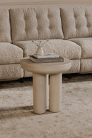 Modern European furniture - Indoor/Outdoor Concrete Side Table - www.oroa.com