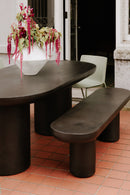Modern European furniture - Indoor/Outdoor Concrete Bench - www.oroa.com