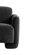 Hospitality furniture - Gray Upholstered Accent Chair - www.oroatrade.com