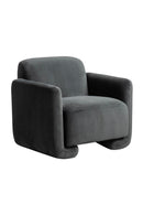 Hospitality furniture - Gray Upholstered Accent Chair - www.oroatrade.com