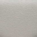 White Boucle Seat Counter Stool | Novi Living Foley