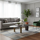 Oval Aluminum Coffee Table | Novi Living Nicko