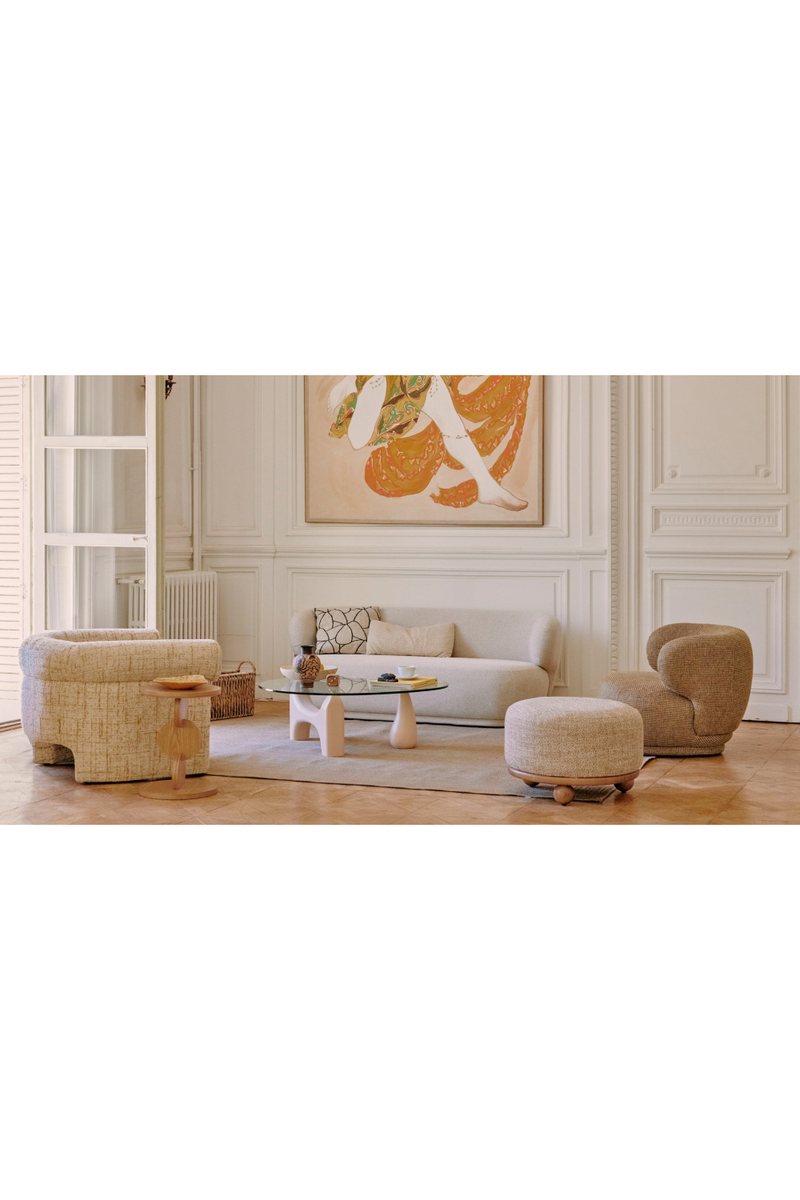 Curved Back 2-Seater Sofa | NV Gallery Giulia | Oroatrade.com