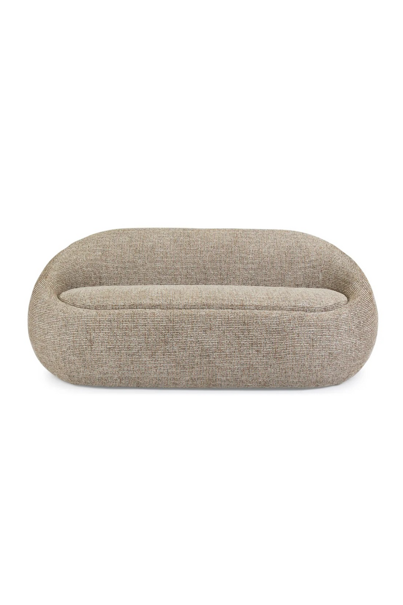 Beige Tweed 2-Seater Sofa | NV Gallery Nest | Oroatrade.com