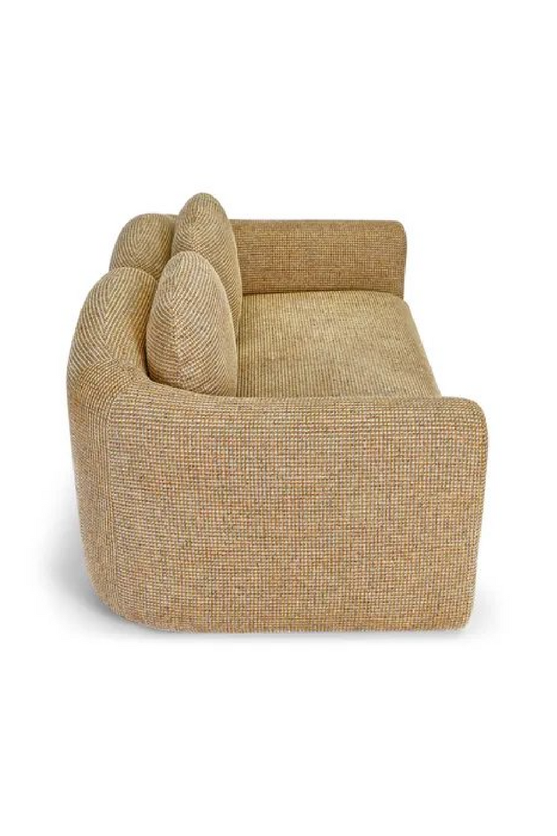 Yellow Tweed 2-Seater Sofa | NV Gallery Oslo | Oroatrade.com