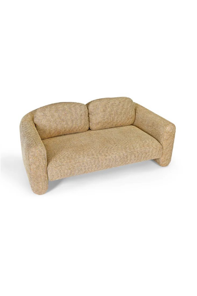 Yellow Tweed 2-Seater Sofa | NV Gallery Oslo | Oroatrade.com