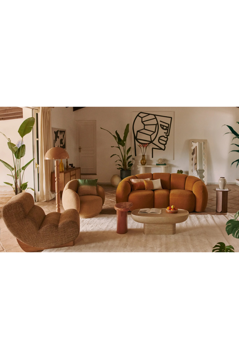 Channeled 3-Seater Sofa | NV Gallery Cocoon | Oroatrade.com