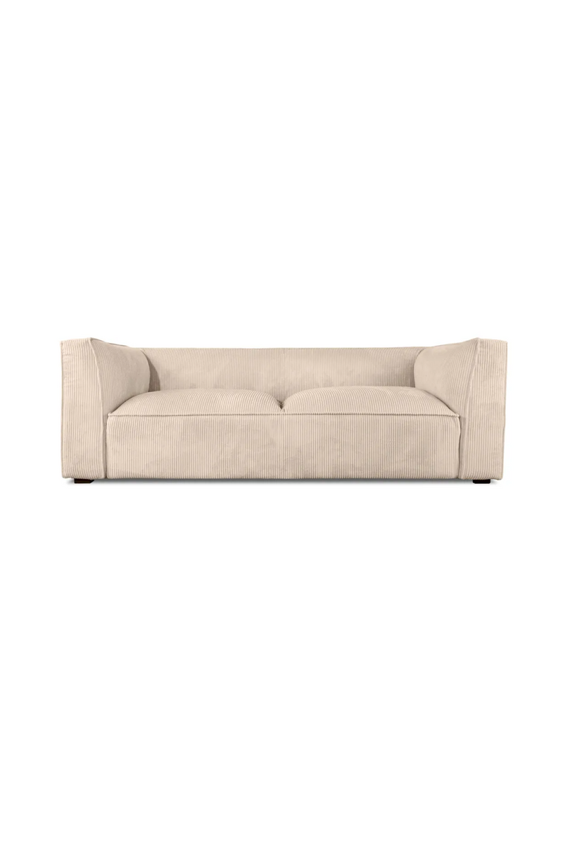 Piped Upholstered 3-Seater Sofa | NV Gallery Auster | Oroatrade.com
