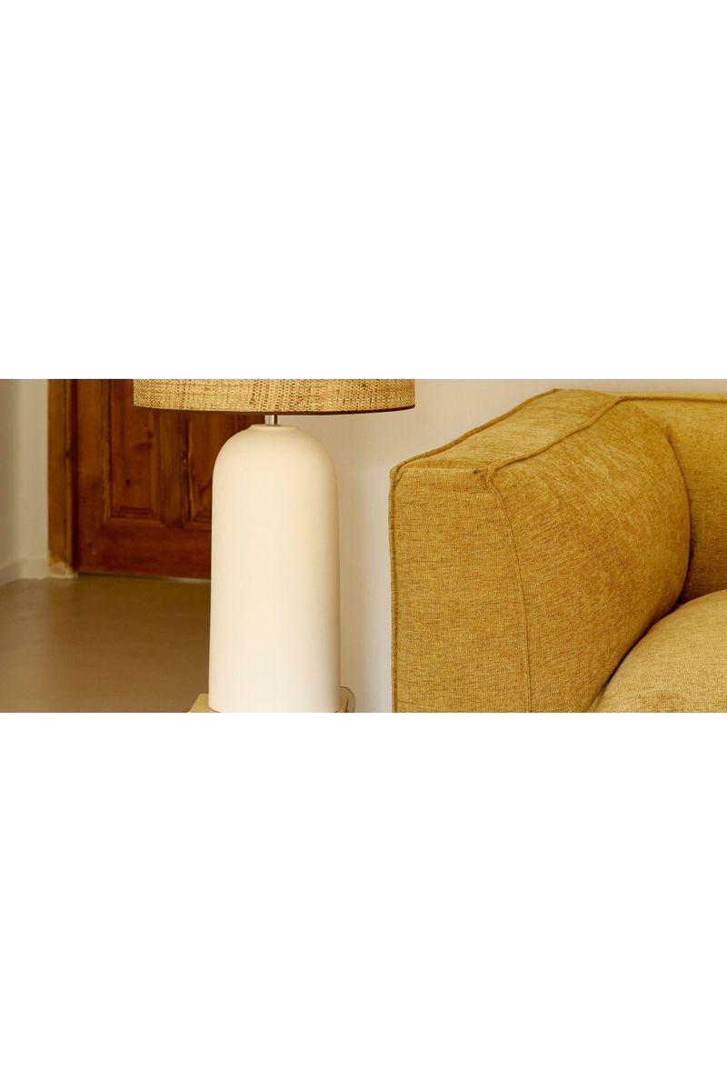 Piped Upholstered 3-Seater Sofa | NV Gallery Auster | Oroatrade.com
