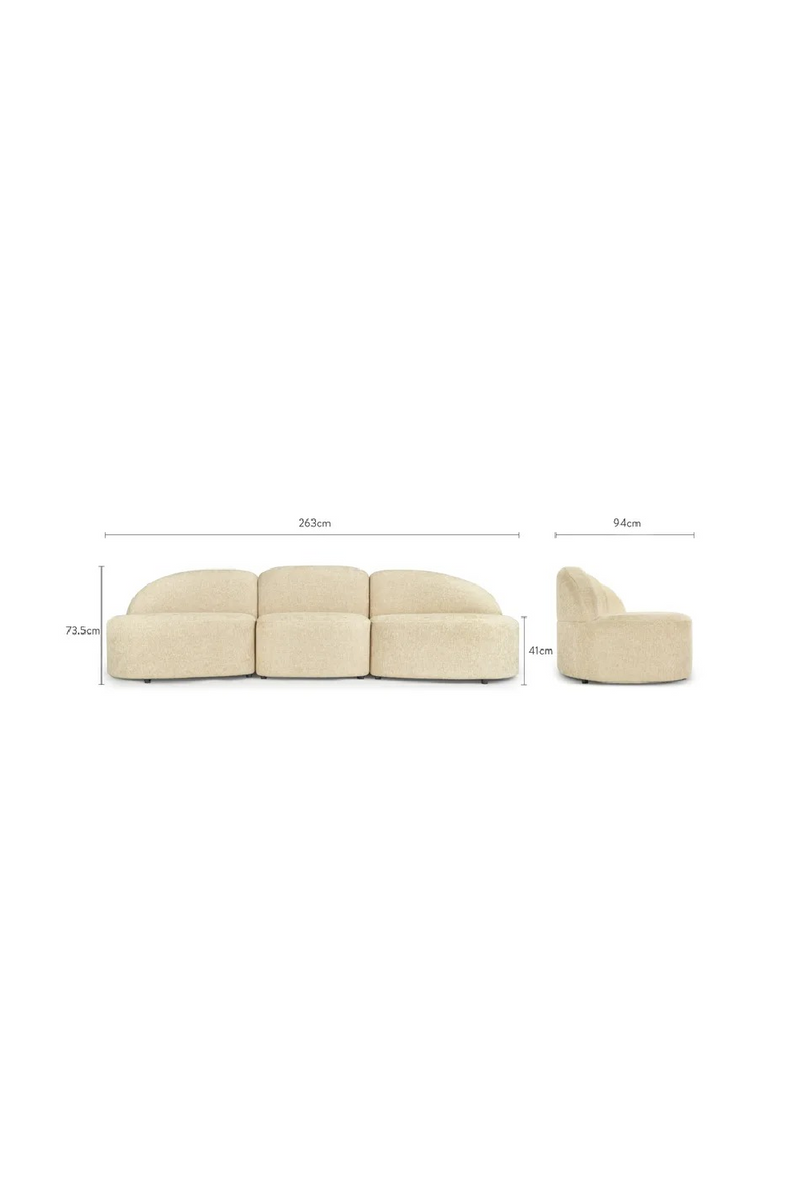 3-Seater Modular Sofa | NV Gallery Todd | Oroatrade.com