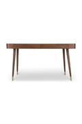 Walnut Wood 2-Drawer Desk | NV Gallery Vinyle | Oroatrade.com
