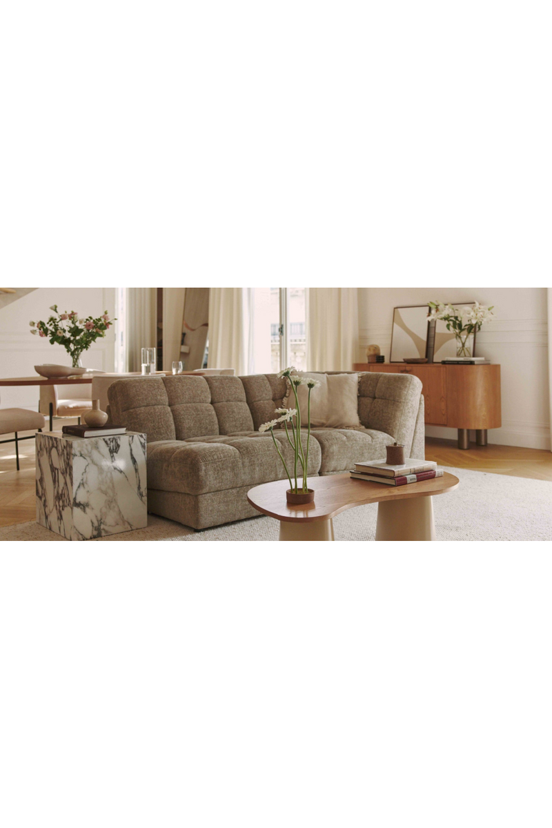 Taupe Tweed Modular Sofa | NV Gallery Paul | Oroatrade.com