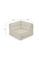 Square Tufted Modular Sofa | NV Gallery Paul | Oroatrade.com
