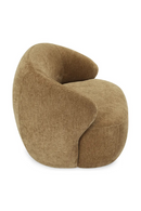 Brown Curved Lounge Chair | NV Gallery Aspen | Oroatrade.com
