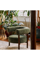 Curved Wood Frame Armchair | NV Gallery Carol | Oroatrade.com