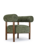 Curved Wood Frame Armchair | NV Gallery Carol | Oroatrade.com