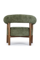 Curved Wood Frame Armchair | NV Gallery Carol | Oroatrade.com