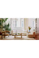 Curved Wood Frame Armchair | NV Gallery Carol | Oroatrade.com