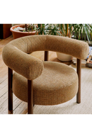 Curved Wood Frame Armchair | NV Gallery Carol | Oroatrade.com