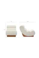 Scalloped Modular Lounge Chair | NV Gallery Cozy | Oroatrade.com