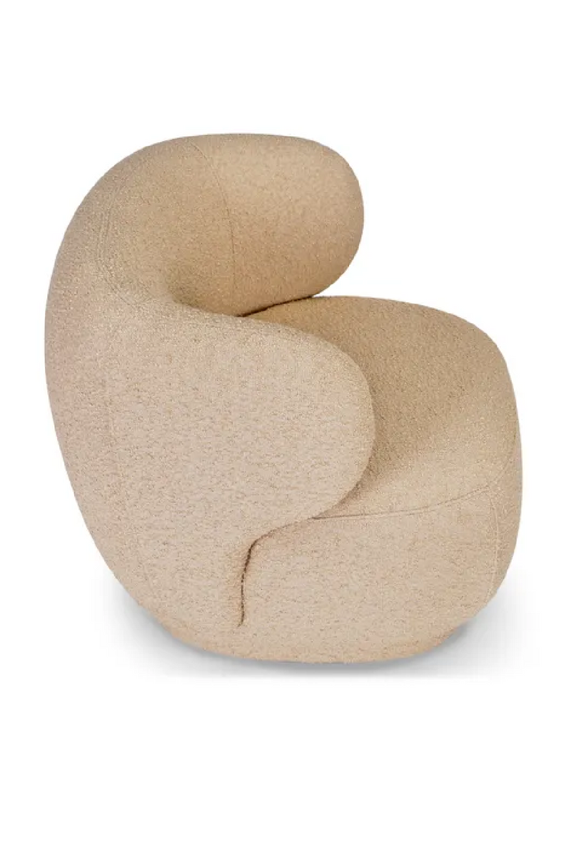 Boucl√© Accent Armchair | OROA Gallery Giulia | Oroatrade.com