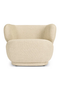 Boucl√© Accent Armchair | OROA Gallery Giulia | Oroatrade.com
