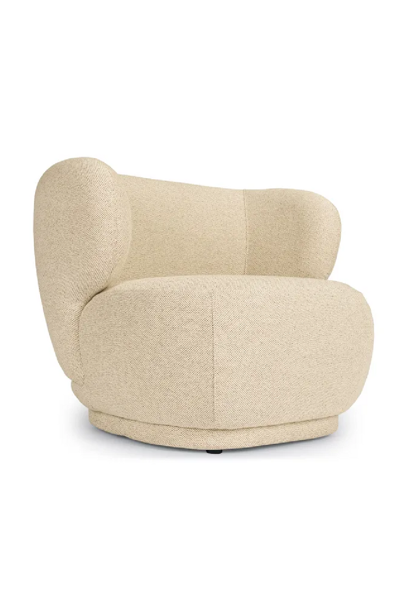 Boucl√© Accent Armchair | OROA Gallery Giulia | Oroatrade.com