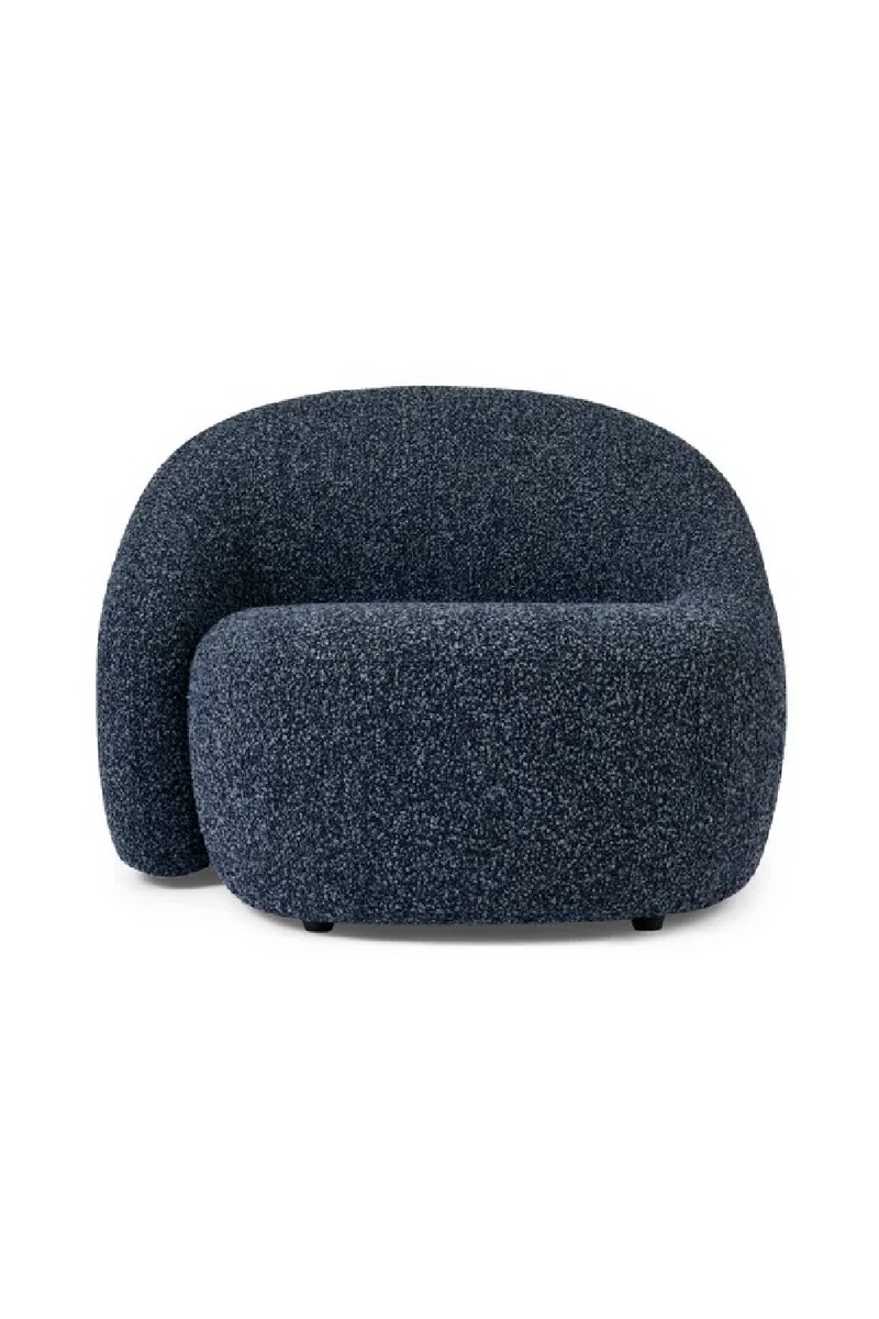 White Boucl√© Armchair | NV Gallery Neo | Oroatrade.com