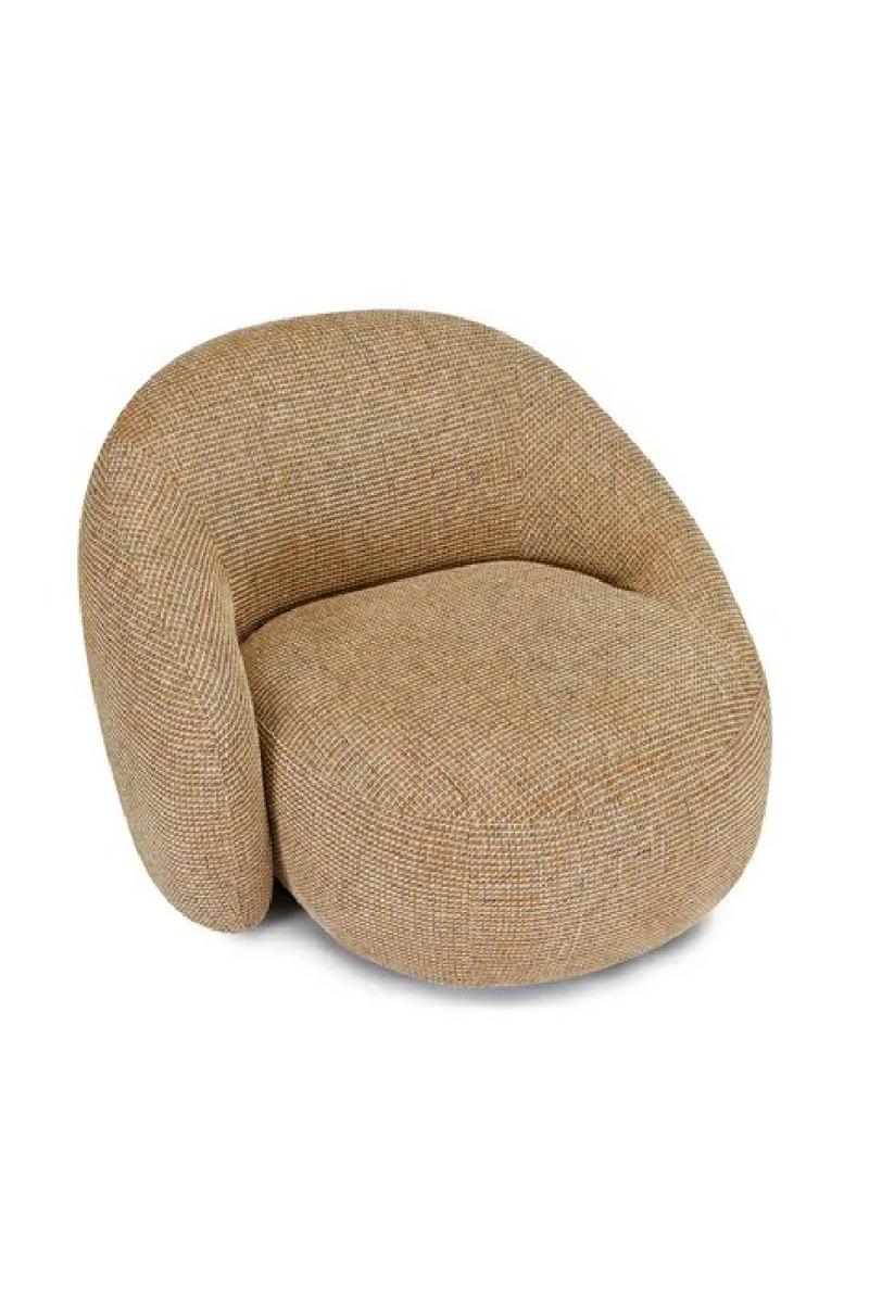 White Boucl√© Armchair | NV Gallery Neo | Oroatrade.com