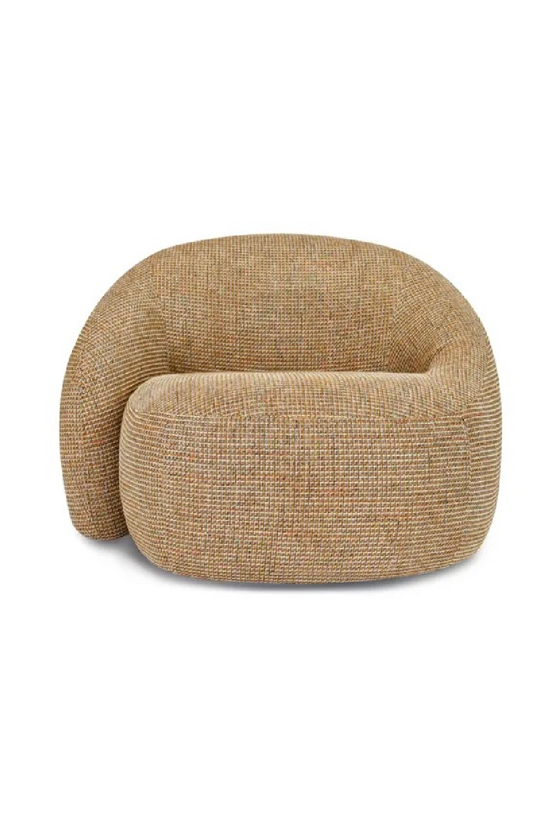White Boucl√© Armchair | NV Gallery Neo | Oroatrade.com