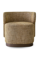 Brown Tweed Accent Chair | NV Gallery Giulio | Oroatrade.com
