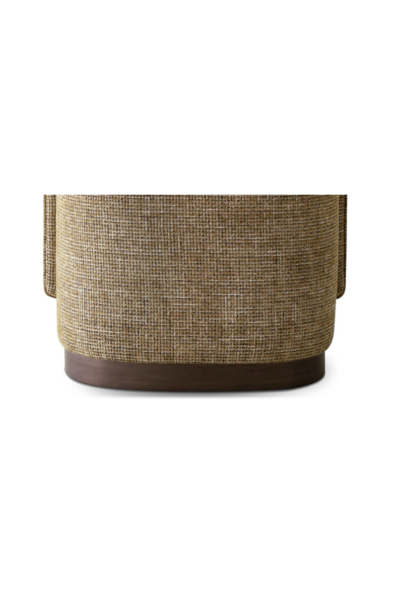 Brown Tweed Accent Chair | NV Gallery Giulio | Oroatrade.com