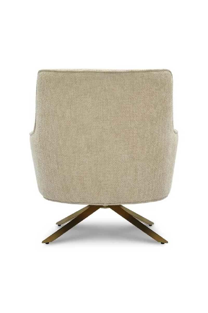 Padded Swivel Armchair S | NV Gallery Golden Gun | Oroatrade.com