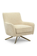 Padded Swivel Armchair S | NV Gallery Golden Gun | Oroatrade.com