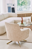 Padded Swivel Armchair S | NV Gallery Golden Gun | Oroatrade.com