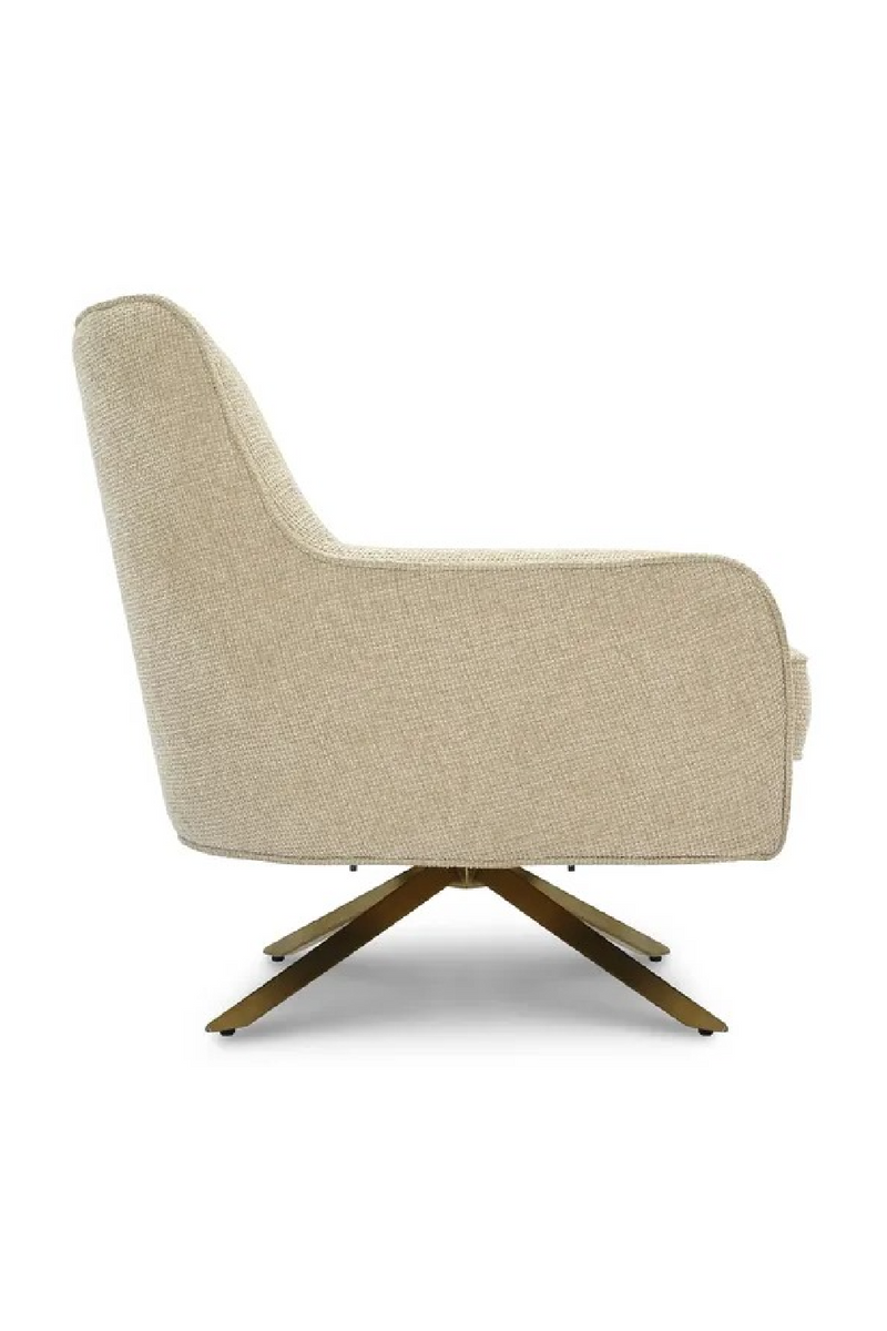 Padded Swivel Armchair S | NV Gallery Golden Gun | Oroatrade.com