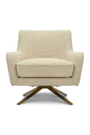 Padded Swivel Armchair S | NV Gallery Golden Gun | Oroatrade.com