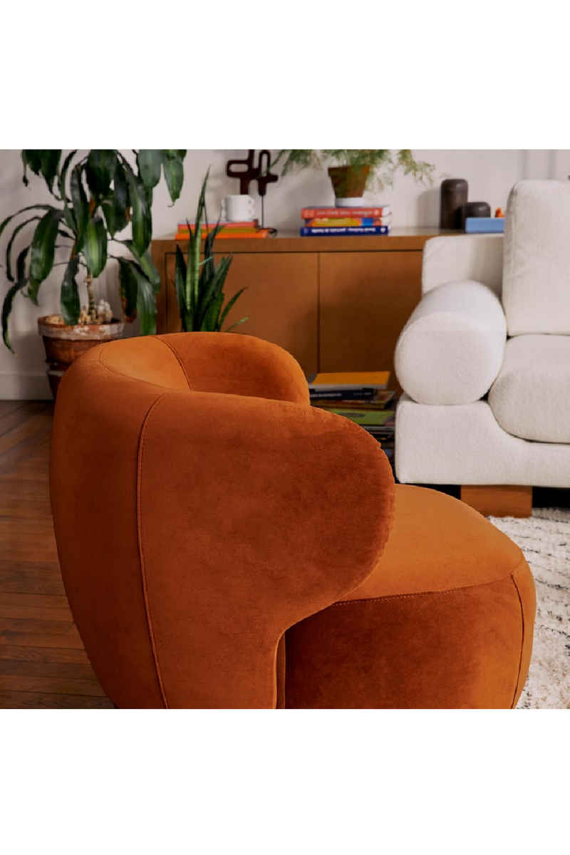Boucl√© Accent Armchair | OROA Gallery Giulia | Oroatrade.com