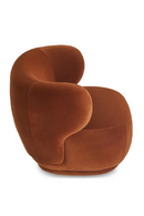 Contoured-Back Lounge Chair | NV Gallery Giulia | Oroatrade.com