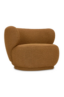 Contoured-Back Lounge Chair | NV Gallery Giulia | Oroatrade.com