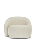 White Boucl√© Armchair | NV Gallery Neo | Oroatrade.com