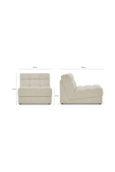 Square Tufted Modular Sofa | NV Gallery Paul | Oroatrade.com
