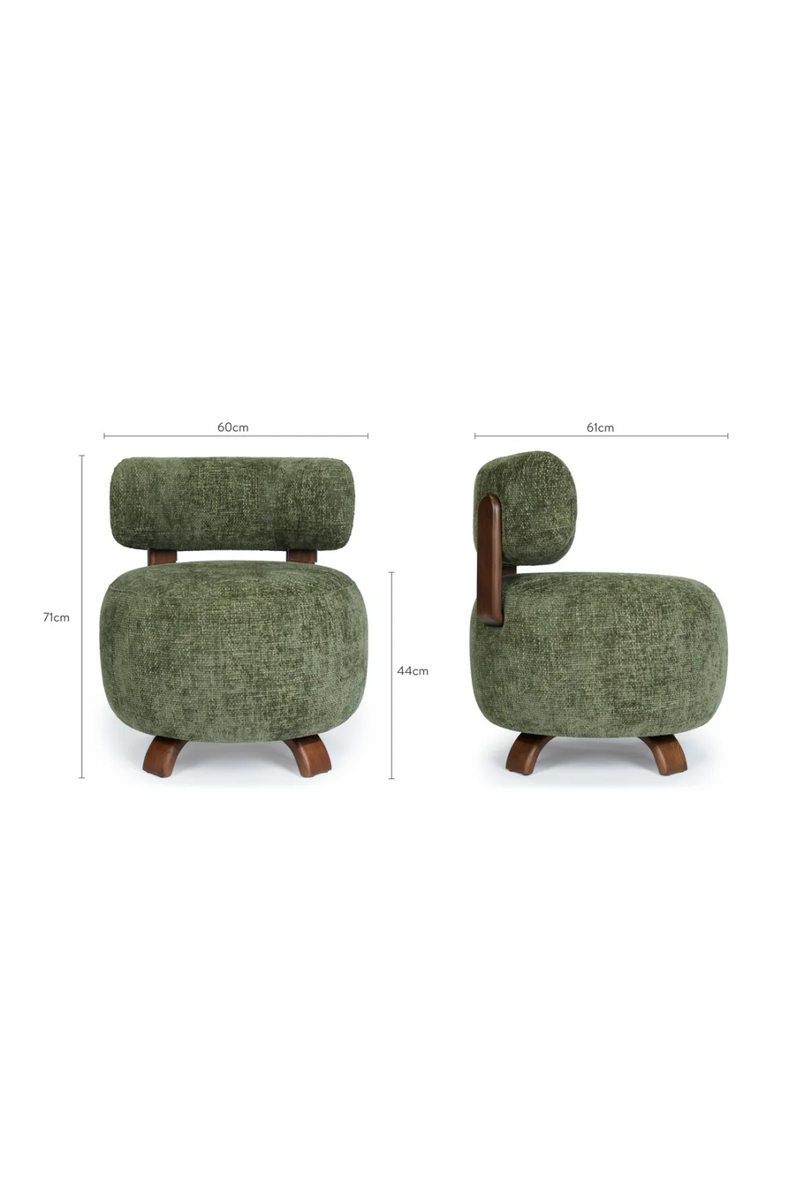 Rounded Seat Accent Chair | NV Gallery Platon | Oroatrade.com