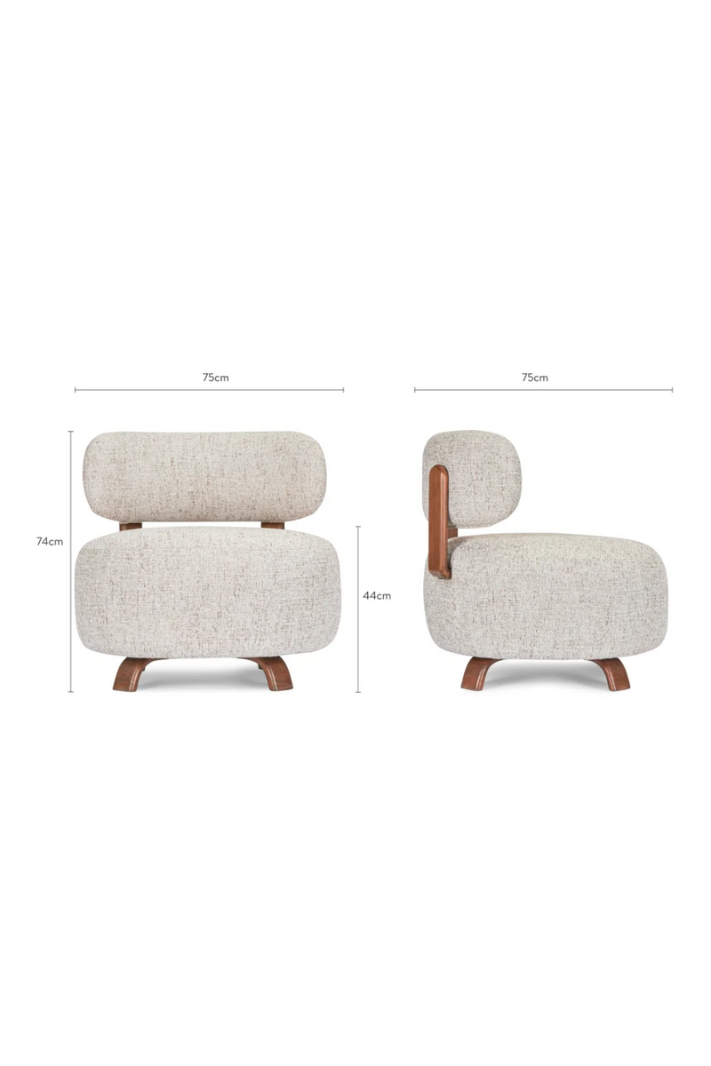 Round Accent Chair | NV Gallery Platon | Oroatrade.com